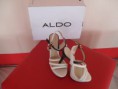 Sapatos Aldo Branco & Preto